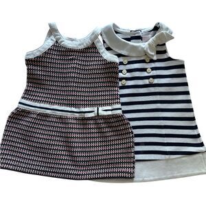 Bundle Janie and Jack Girls Dresses Size 18-24 months Spring/Summer Nautical